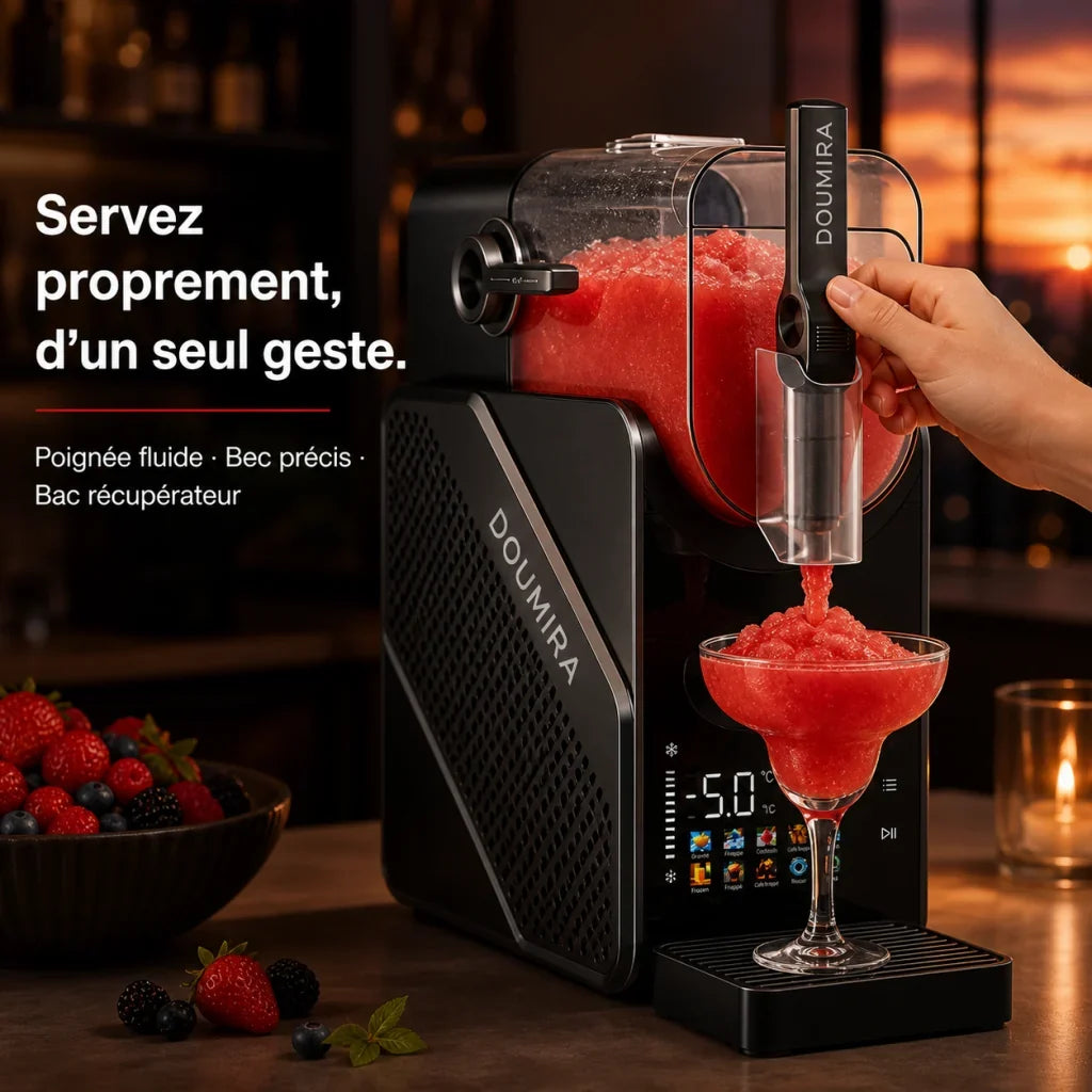 Groumia FrostMix™ – Machine à granités sans glaçons