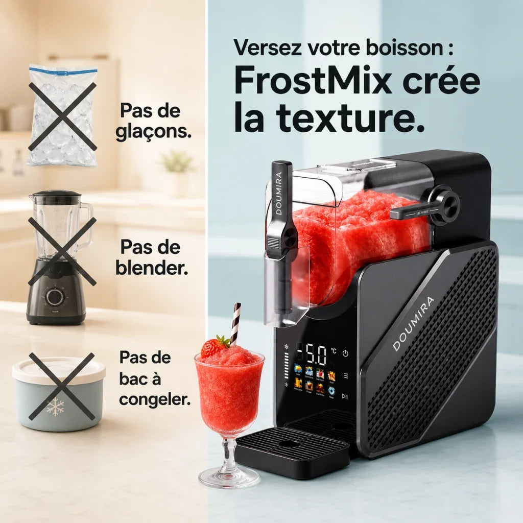 Groumia FrostMix™ – Machine à granités sans glaçons