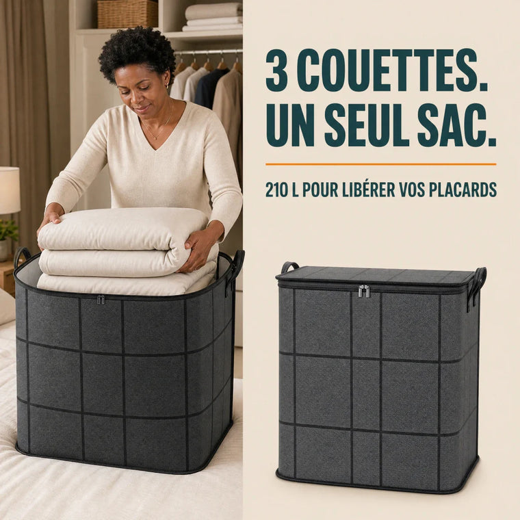 Groumia MaxiCube XL™ – Sac de rangement 210 L