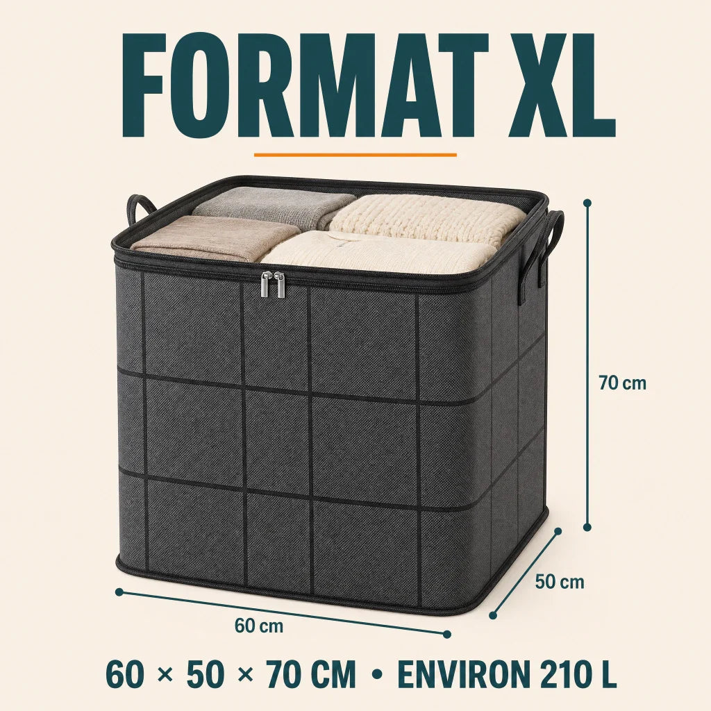 Groumia MaxiCube XL™ – Sac de rangement 210 L