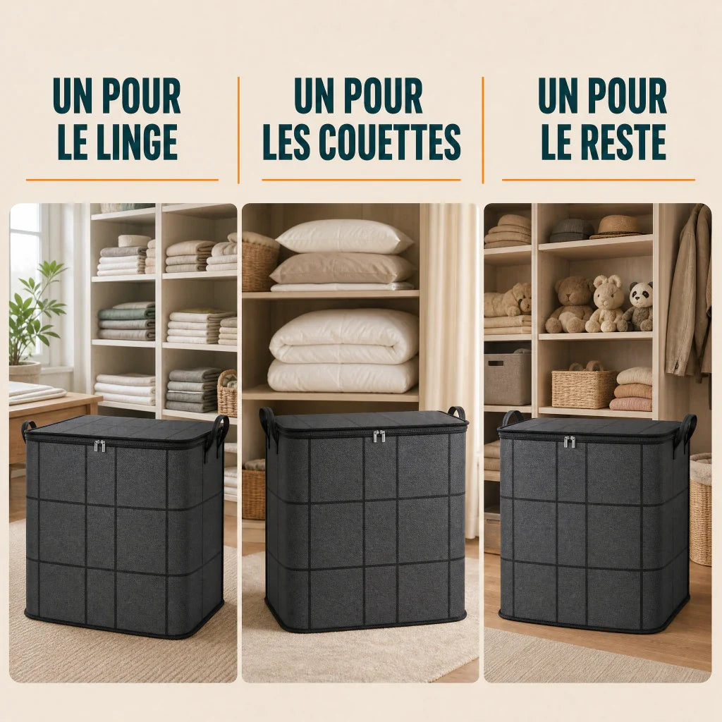 Groumia MaxiCube XL™ – Sac de rangement 210 L