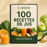 E-book FreshPress avec 100 recettes offert