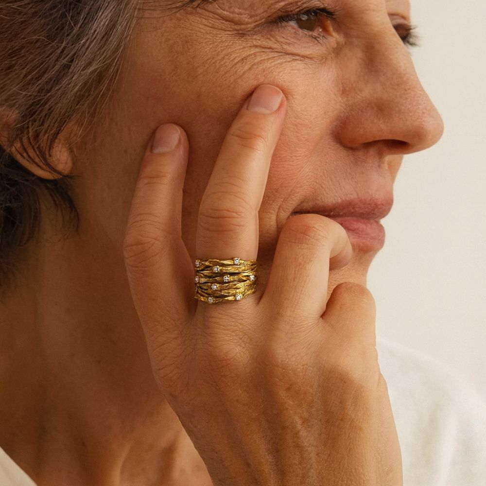 Bague en Or Vintage — Groumia