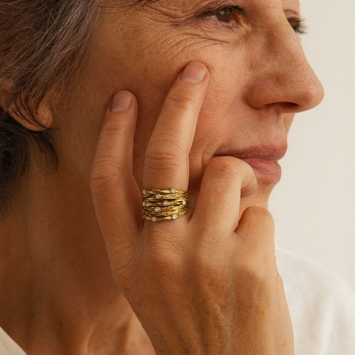 Bague en Or Vintage — Groumia