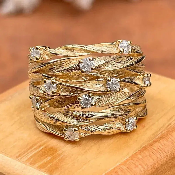 Bague en Or Vintage — Groumia