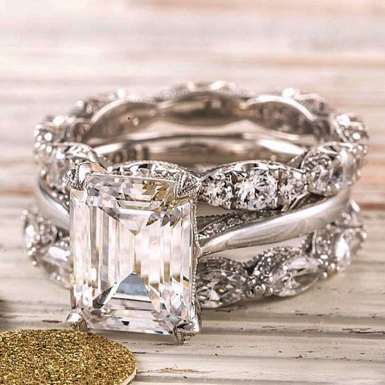 Bague en Argent Vintage Éclatante — Groumia
