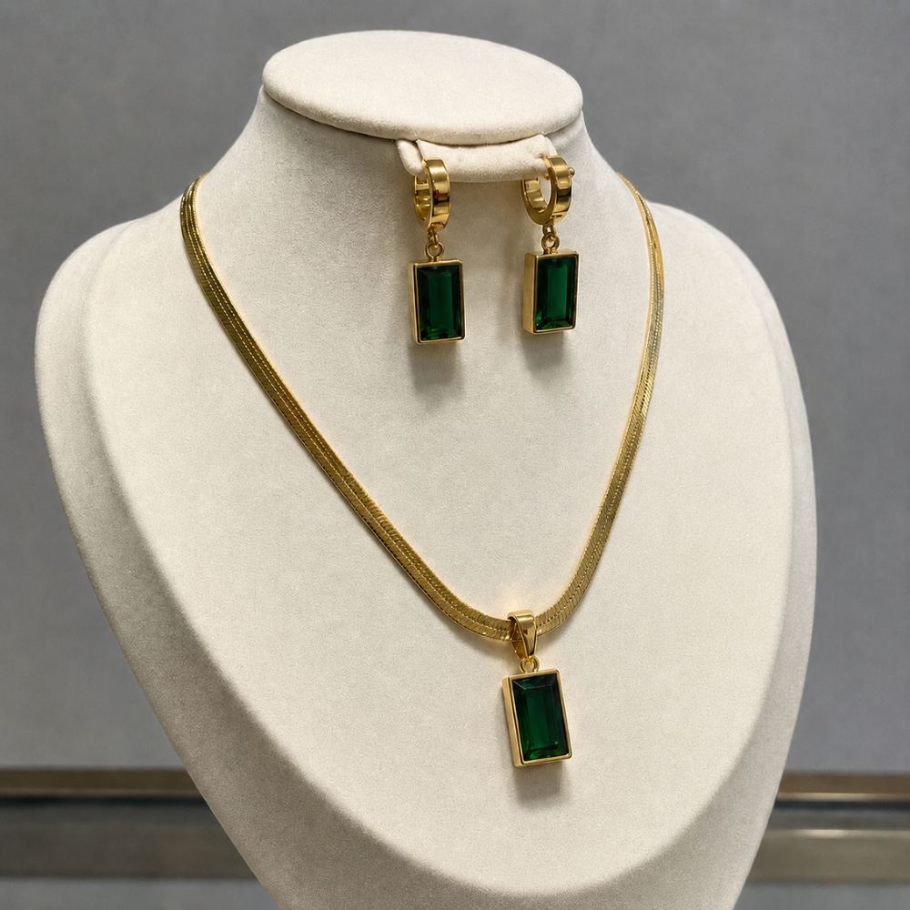 Ensemble de bijoux Iselotte Verdain — Groumia