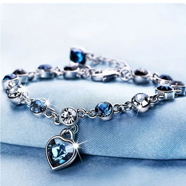 Bracelet Éclat Cœur Océan — Groumia