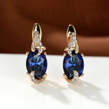 Boucles d'oreilles Royal Midnight Drop — Groumia