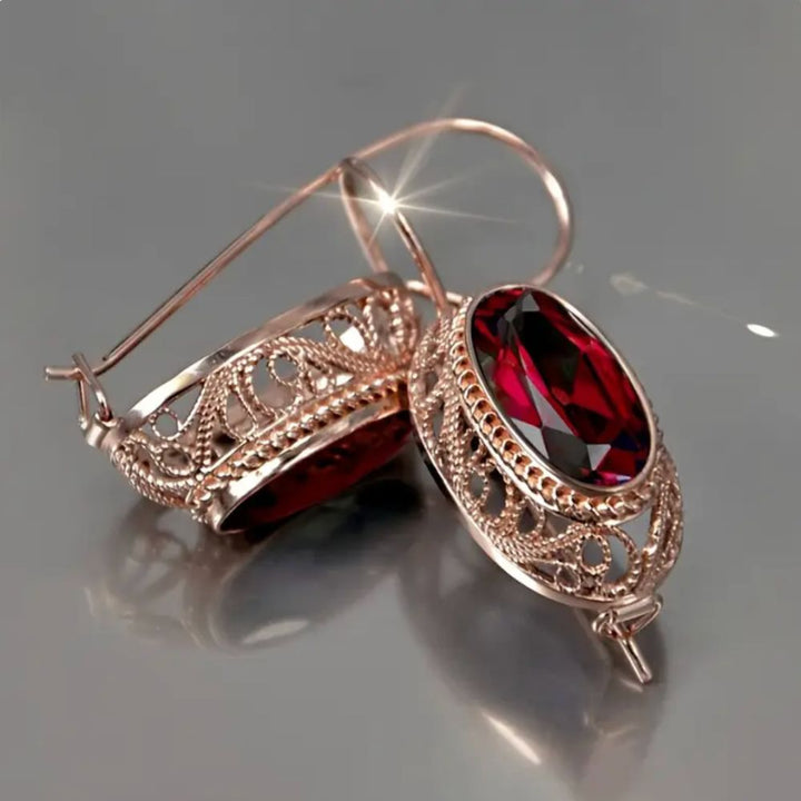 Boucles d'oreilles Talessia Rougefort — Groumia