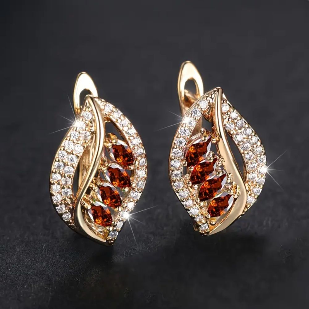 Boucles d'oreilles Isola Rosavere — Groumia