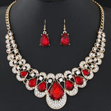 Ensemble de Bijoux Maevina Crimselle — Groumia