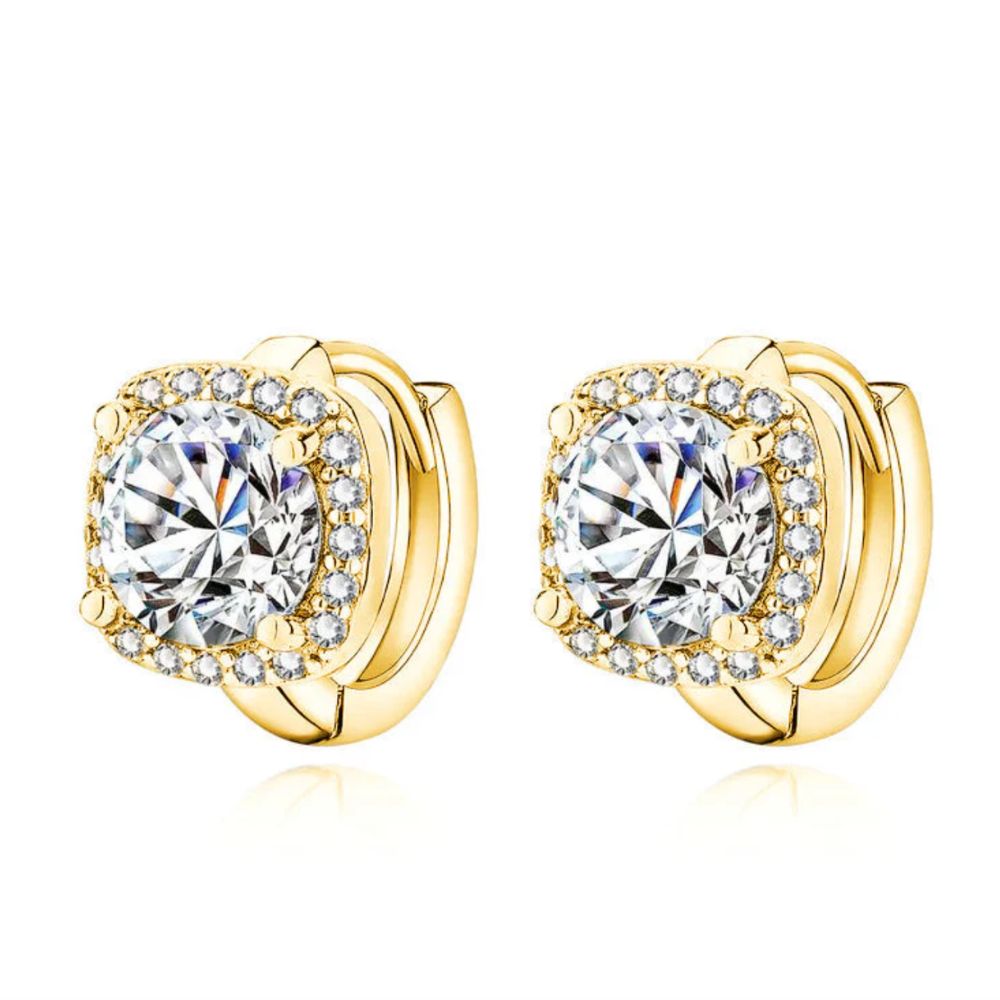 Boucles d'oreilles carrées Nadine — Groumia