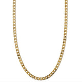 Collier en Chaîne à Maillons Plaqués — Groumia
