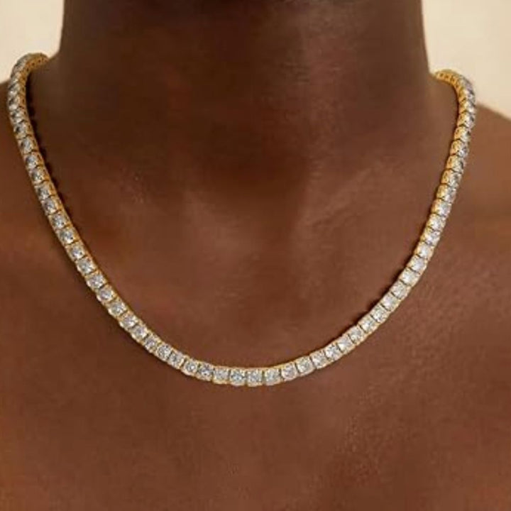 Collier en Or Tennis — Groumia