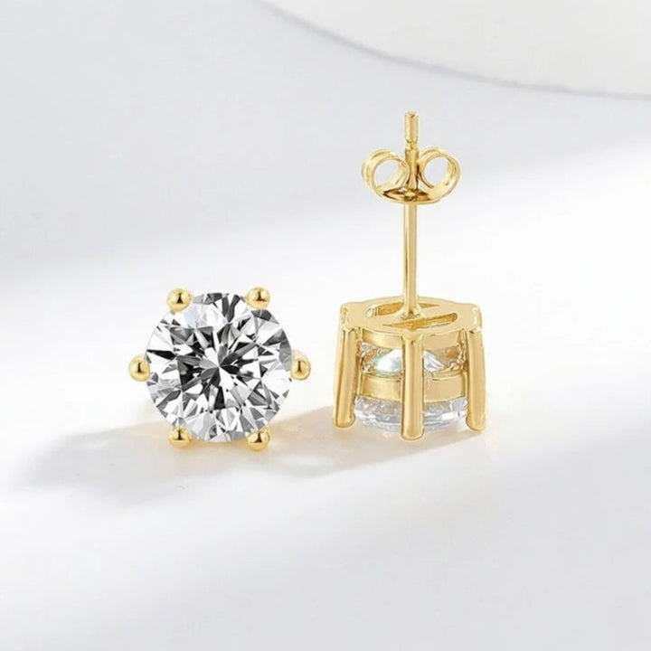 Boucles d'oreilles en diamant Tera — Groumia