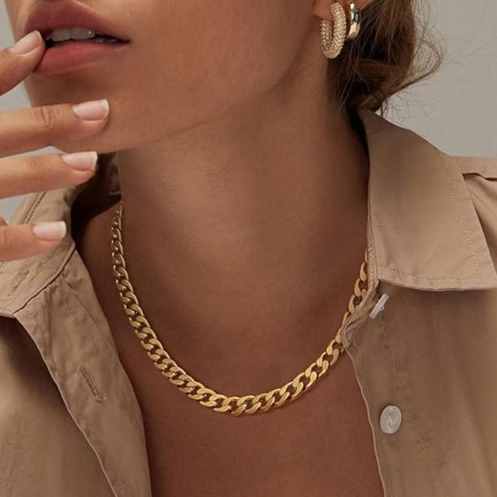 Collier Classique en Curb — Groumia