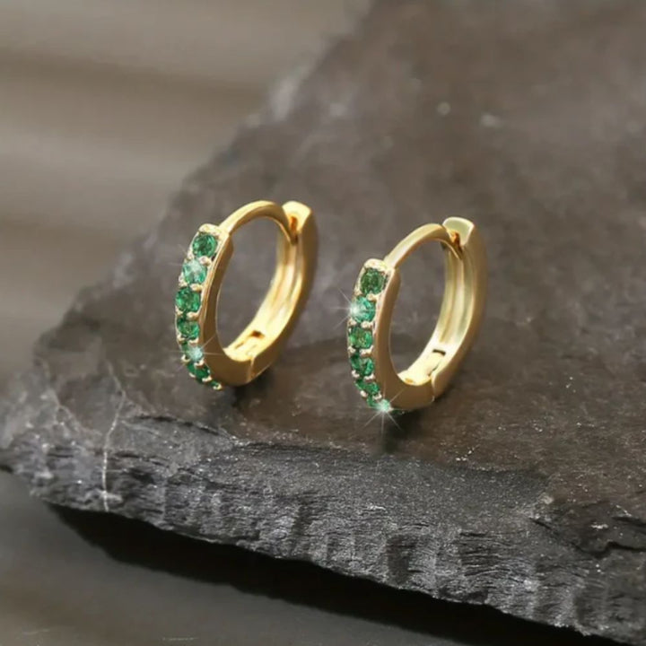 Boucles d'oreilles en or inspirées de la côte — Groumia